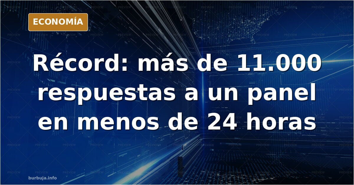 Sociatamania hace un panel en 24 horas con 11 mil respuestas