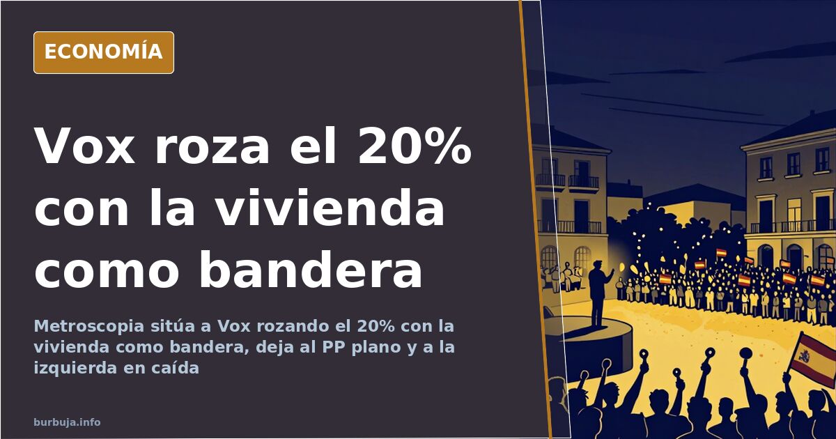 Vox y su diagnóstico sobre vivienda e inmigración