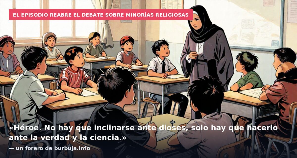 IMPRESIONANTE, EJEMPLAR: héroe sin capa de 12 años se niega a inclinarse en una ajama