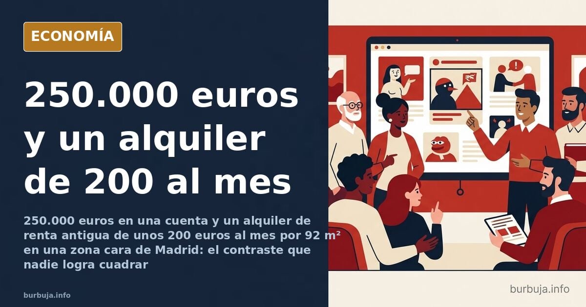 Documentos y un contrato antiguo de alquiler sobre una mesa de madera, con una cifra atribuida de 250.000 euros