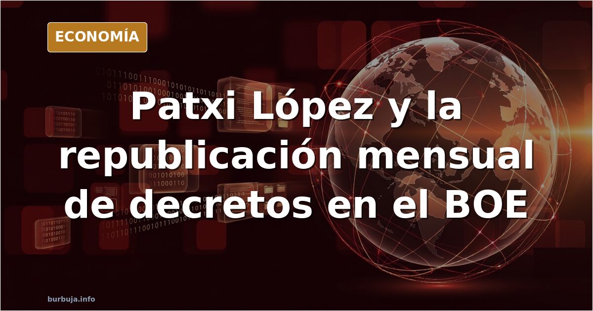 BOOOOOOOOMMMMMMM OJO!!El GOBIERNO publicará los 2 DECRETOS MENSUALMENTE para tenerlos siempre en VIGOR