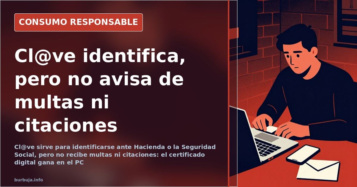 Cl@ve frente a DNIe y certificado: qué conviene de verdad