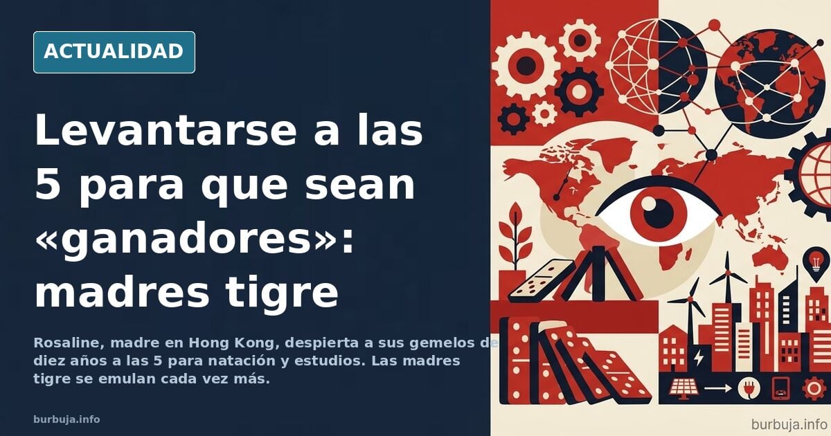 madres «tigre»:  en un mundo cada vez más competitivo, hay que educar a los niños por las malas