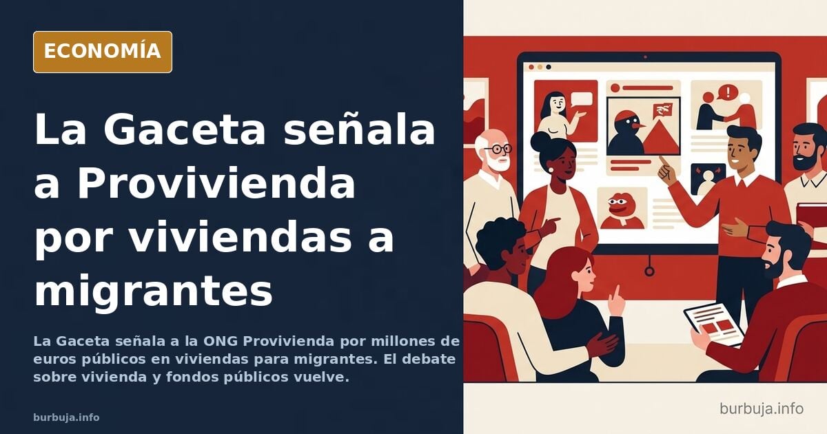 A mí que me expliquen porqué con nuestros impuestos se dan viviendas a invasores y se cubren sus gastos, y a nuestros hijos no.