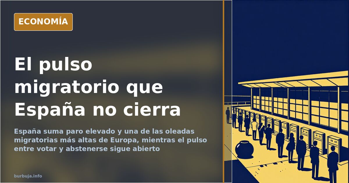Inmigración en España: el pulso migratorio que no se cierra