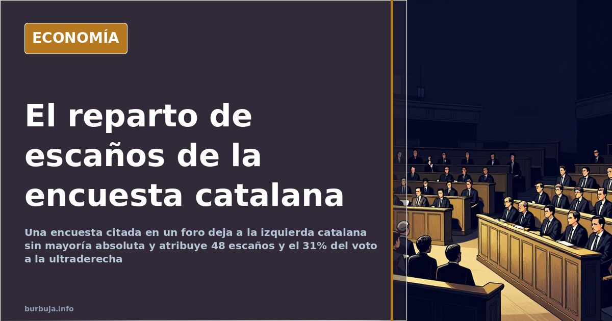 Aliança Catalana empata con el PSC, según una encuesta difundida
