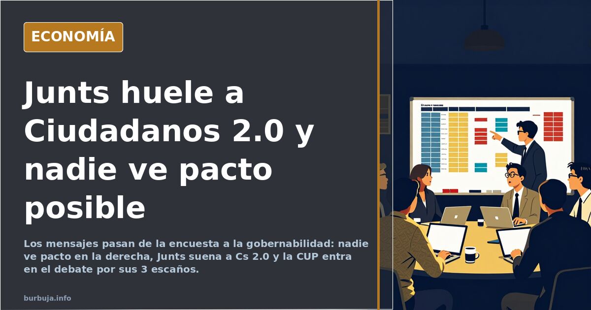 Encuesta en Cataluña: Ac empata y pierde 12 escaños