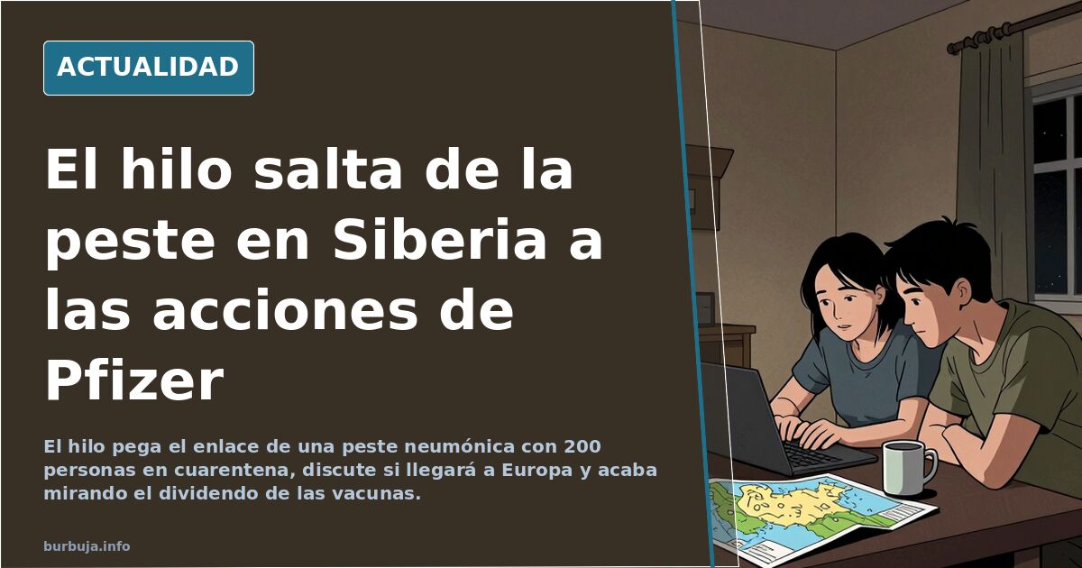 Se viene esa época en el 2020 de la que yo le hablo - Accidente en laboratorio ruso.