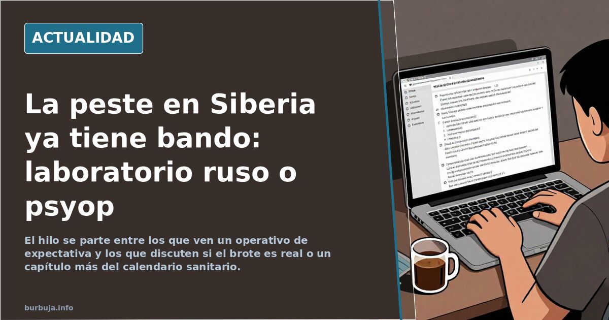 Se viene esa época en el 2020 de la que yo le hablo - Accidente en laboratorio ruso.