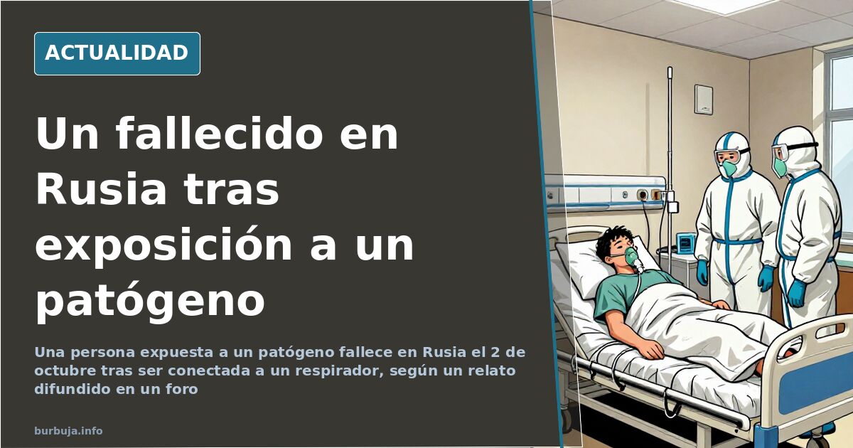 Rusia vigila los contactos de un caso de peste neumónica