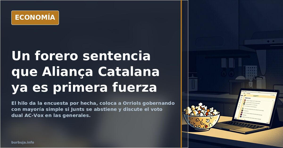 Aliança Catalana ya es primera fuerza en Cataluña