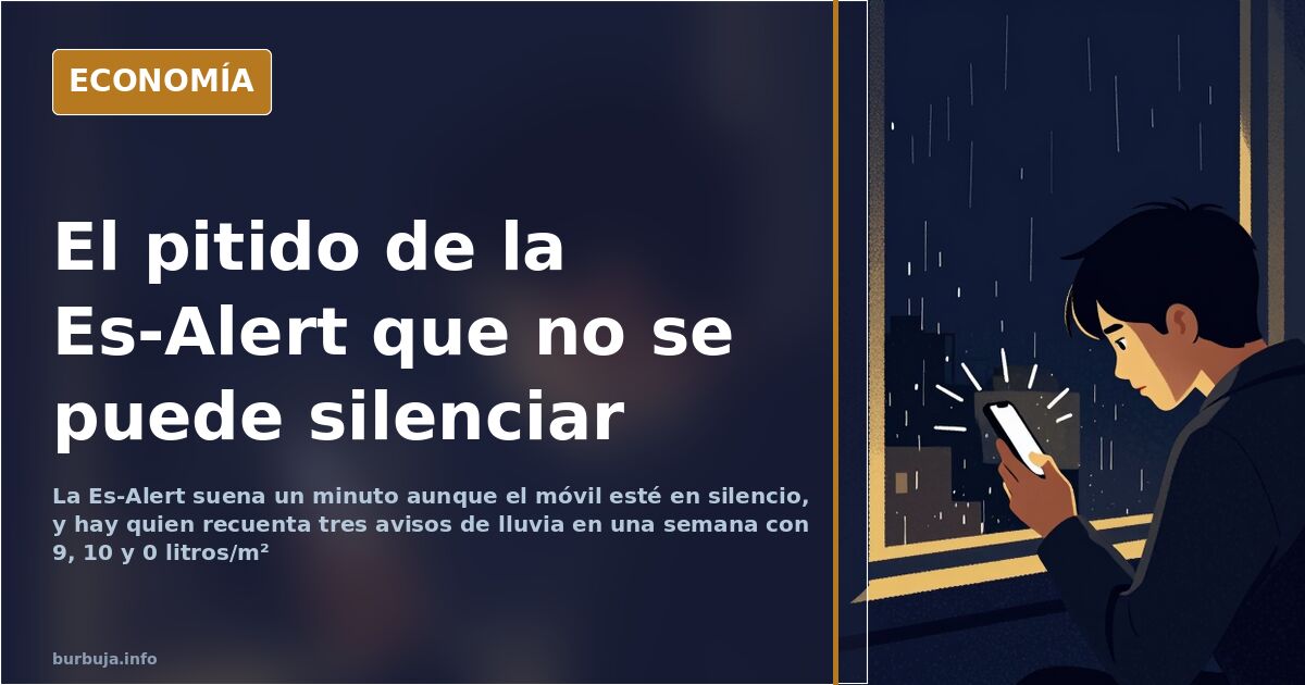 Es-Alert: silenciar el pitido obliga a renunciar al aviso