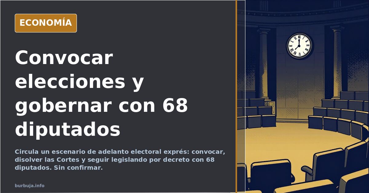 Elecciones anticipadas: la filtración que agita a Sánchez