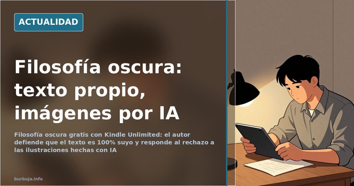 Ilustraciones generadas por inteligencia artificial para un libro de aforismos de filosofía oscura