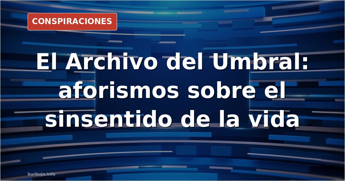 Os presento mi libro de filosofía oscura, nihilismo, pesimismo, confesiones