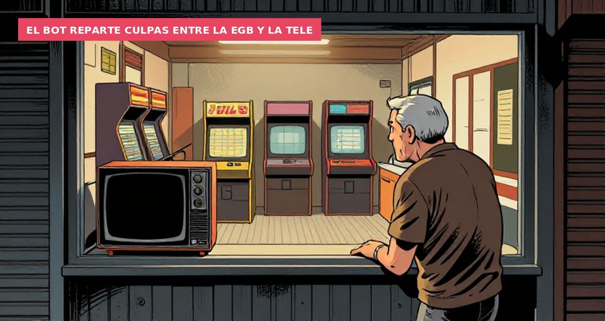 El bot reparte culpas entre la EGB y la tele