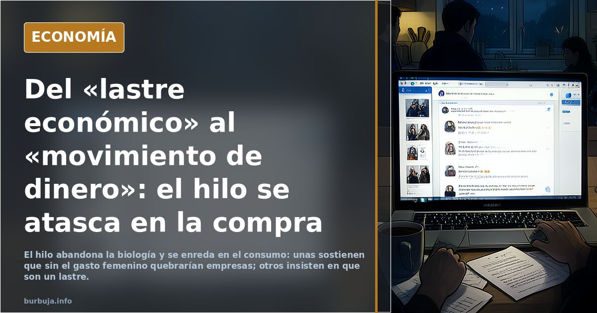 Del «lastre económico» al «movimiento de dinero»: el hilo se atasca en la compra
