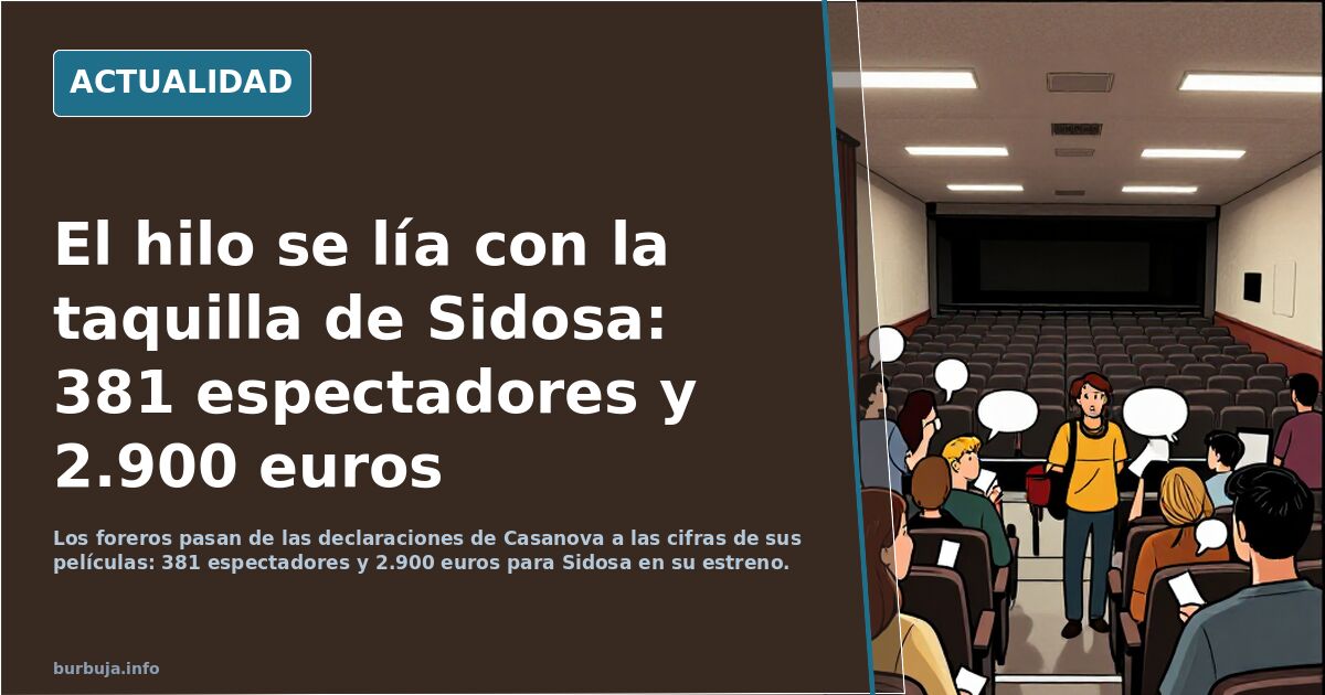 Eduardo Casanova, muy tajante con sus prioridades: