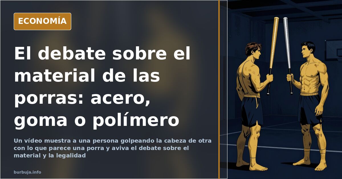 Vídeo de un golpe en la cabeza aviva el debate de las porras