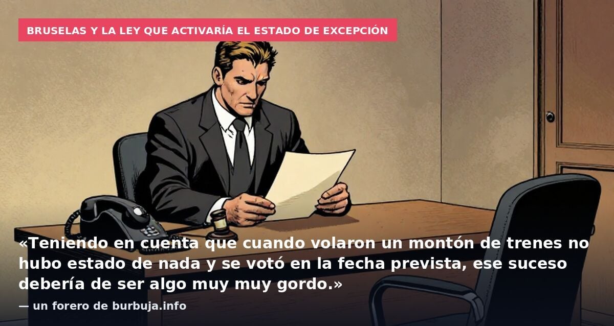 Se viene un estado de sitio por parte de "los buenos"
