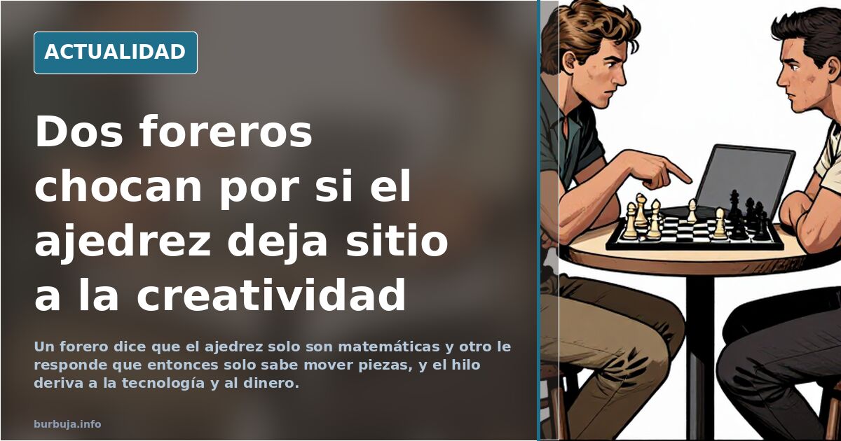 Me he quedado alucinado. Sólo el 15% de las personas saben jugar al ajedrez! Pensé que era como leer o escribir.