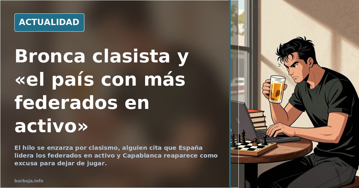 Me he quedado alucinado. Sólo el 15% de las personas saben jugar al ajedrez! Pensé que era como leer o escribir.