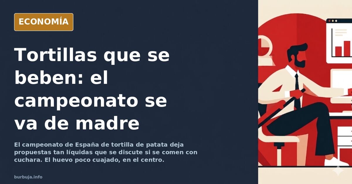 Debate por la tortilla con huevo poco cuajado