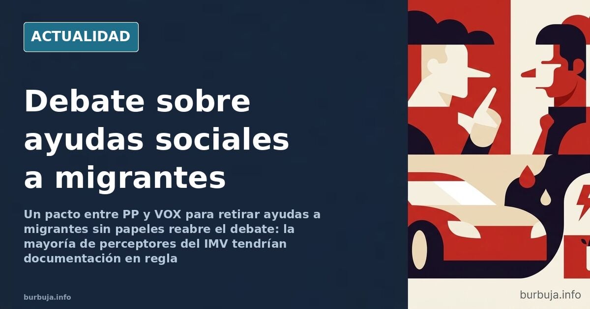 Dos políticos firmando un documento en una mesa de despacho con banderas de fondo y luz natural
