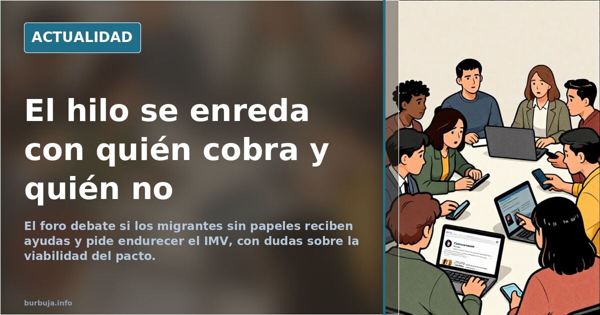 PP y VOX pactan quitar las ayudas sociales a los migrantes sin papeles