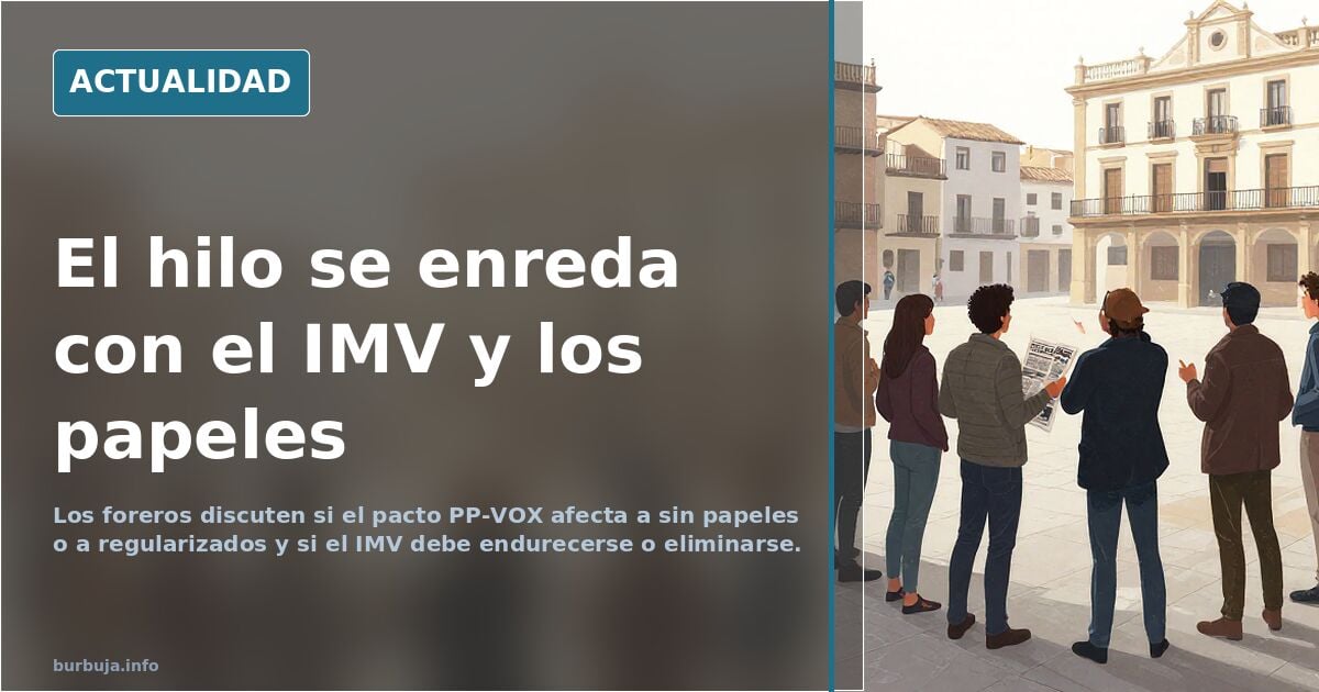 PP y VOX pactan quitar las ayudas sociales a los migrantes sin papeles