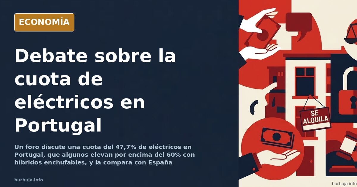 Debate por la cuota de eléctricos en Portugal y la comparación con España
