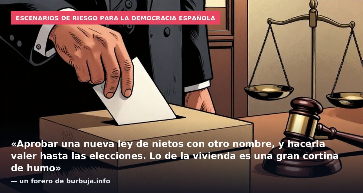 Posibles trampas electorales a corto plazo: hilo abierto