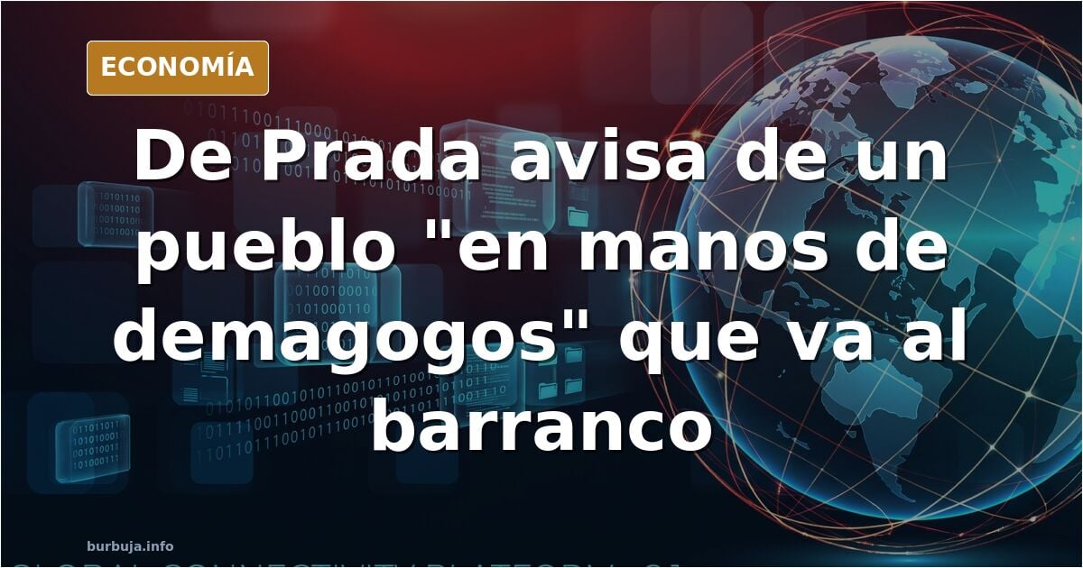 J. M. de Prada: Hacia el barranco