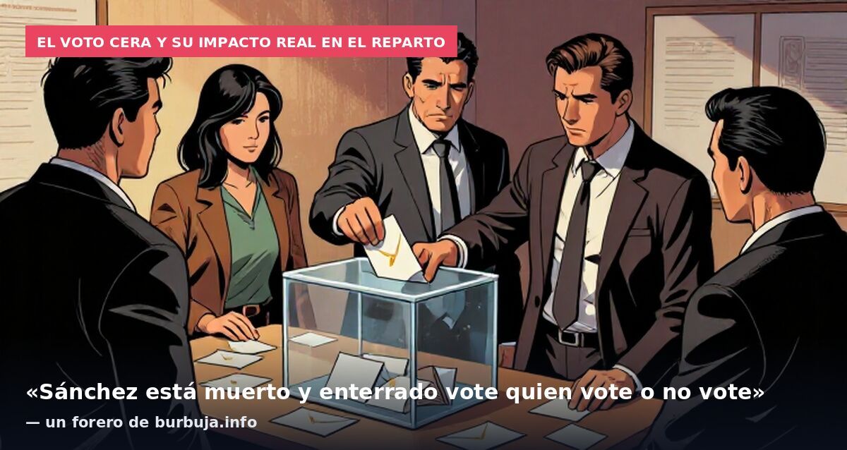 Soy abstencionista pero voy a votar...