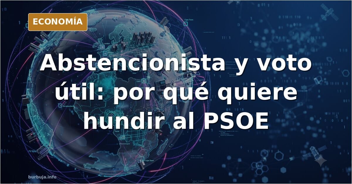 Soy abstencionista pero voy a votar...