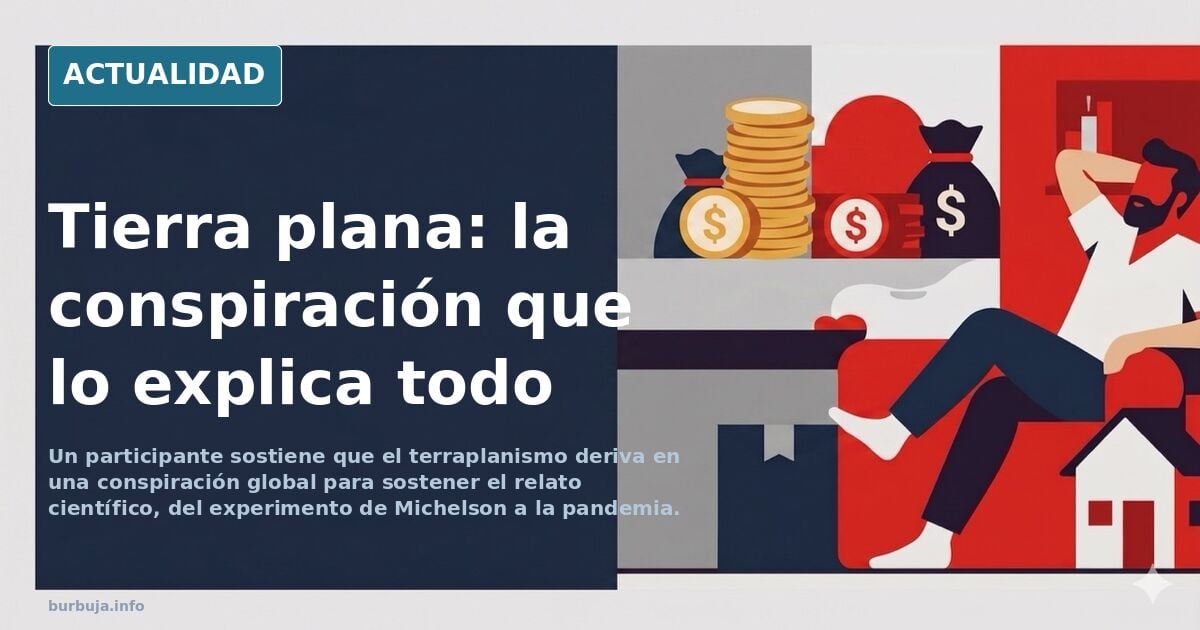 Persona observando el cielo nocturno con constelaciones visibles, simbolizando el debate sobre la forma de la Tierra y la cie