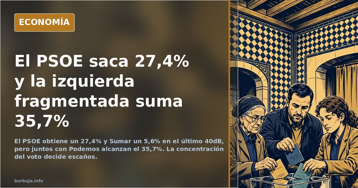 Todos saben que el PSOE va a arrasar. A quién quereis engaÑar, burbujos de guano?