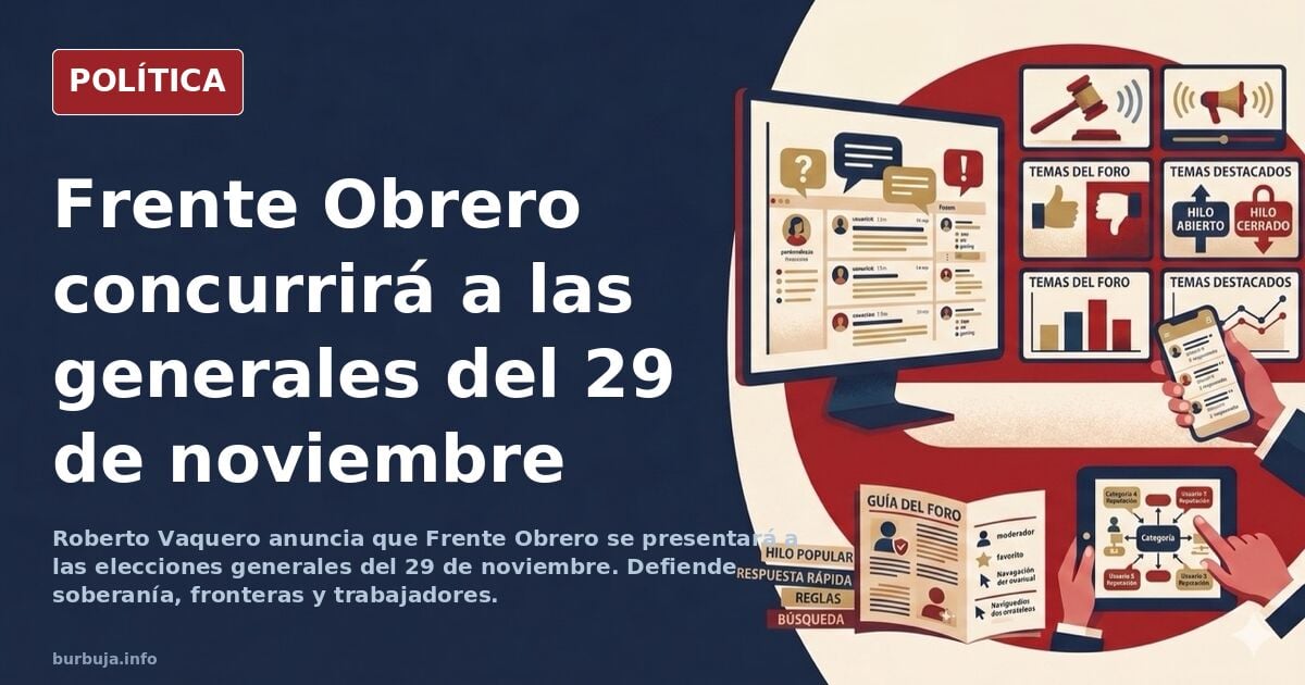 Frente Obrero presenta su cartel electoral y desata el debate por el león