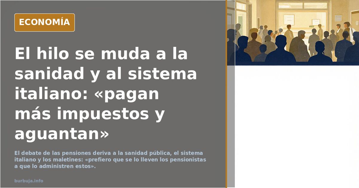 Frigodedo pide privatizar las pensiones: el sistema está quebrado