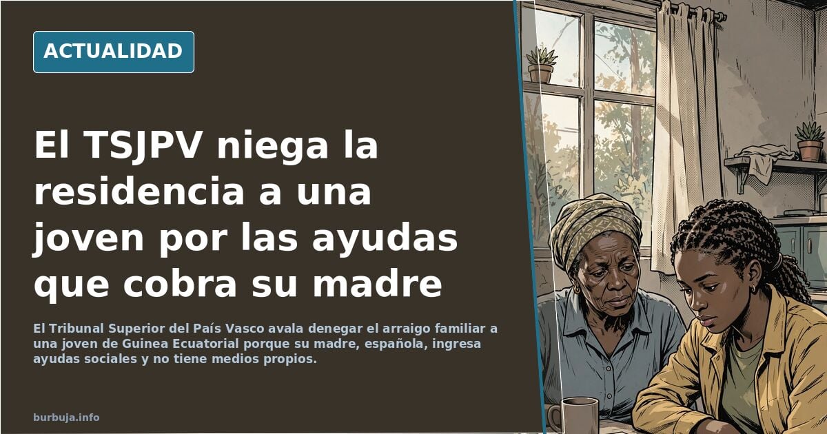 ¿Denegan residencia por ingresos de ayudas sociales?