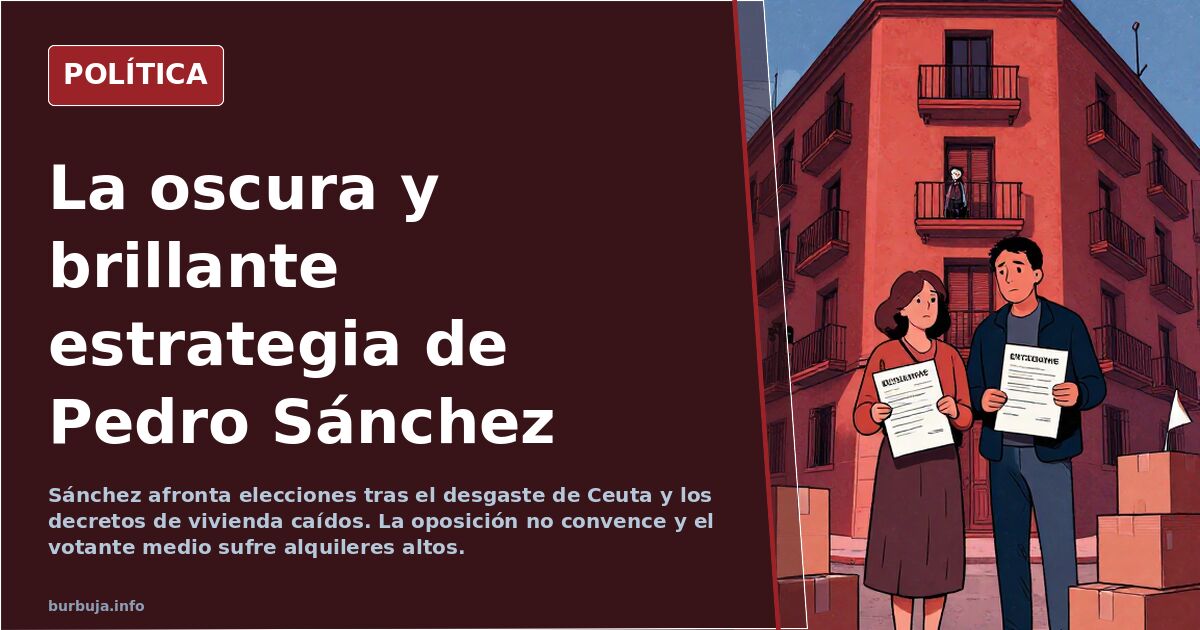 La oscura y brillante estrategia de Pedro Sánchez