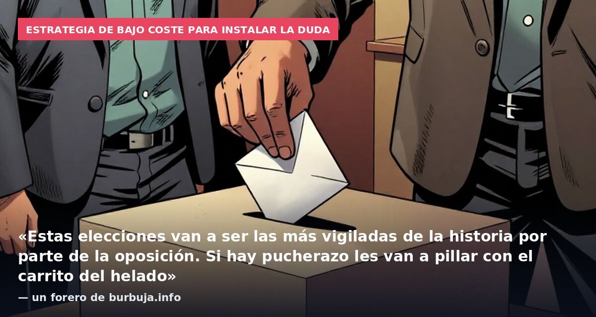 Ayuso pide que no se vote por correo a toda España a riesgo de un pucherazo al estilo venezolano.