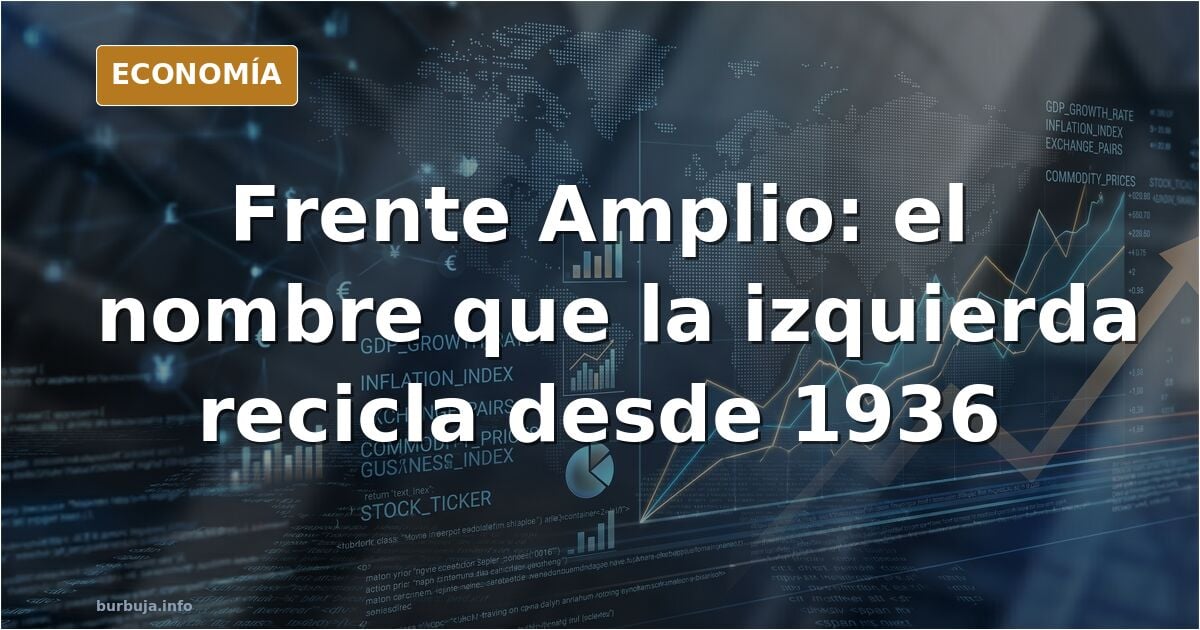 El «Frente Amplio» no es un programa. Es un amuleto, un meme.