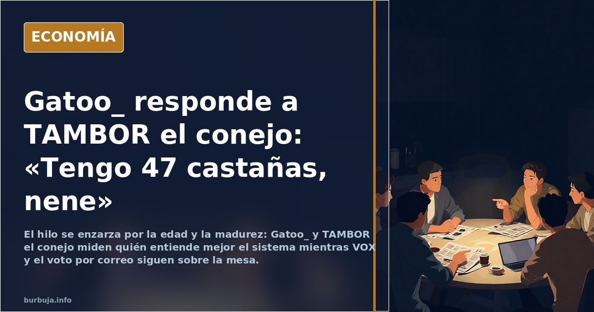 Tengo una pregunta para los abstenautistas
