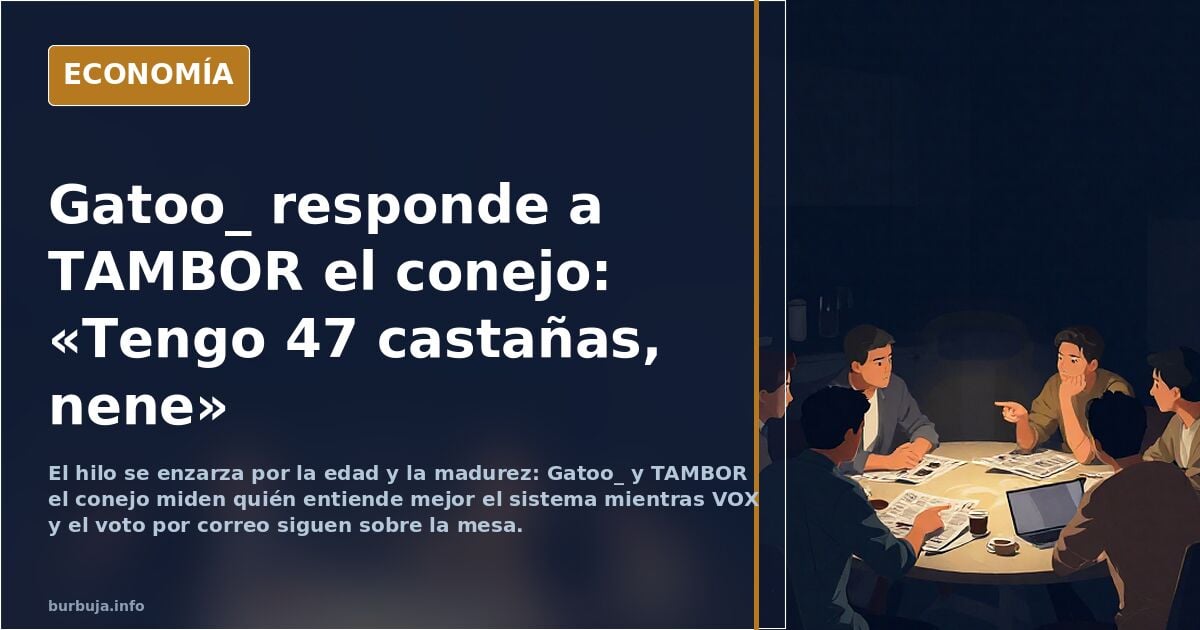 Tengo una pregunta para los abstenautistas