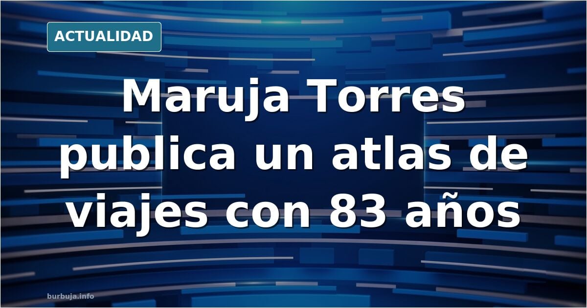 Maruja Torres: 'No tengo ganas de equidistancias