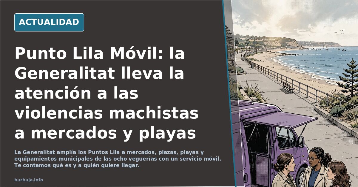 Ingeniería feminista: inventan el "punto lila móvil"