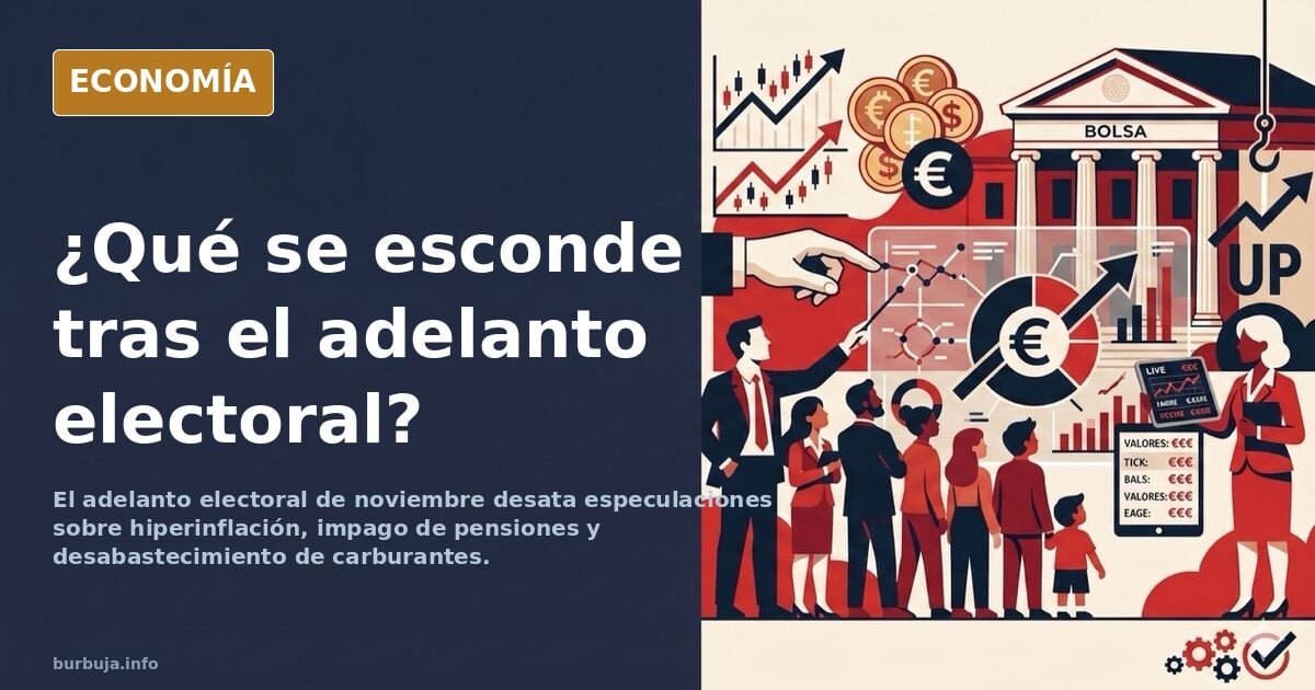 Ilustración editorial de un calendario con la casilla de noviembre marcada y una cartera vacía sobre un escritorio