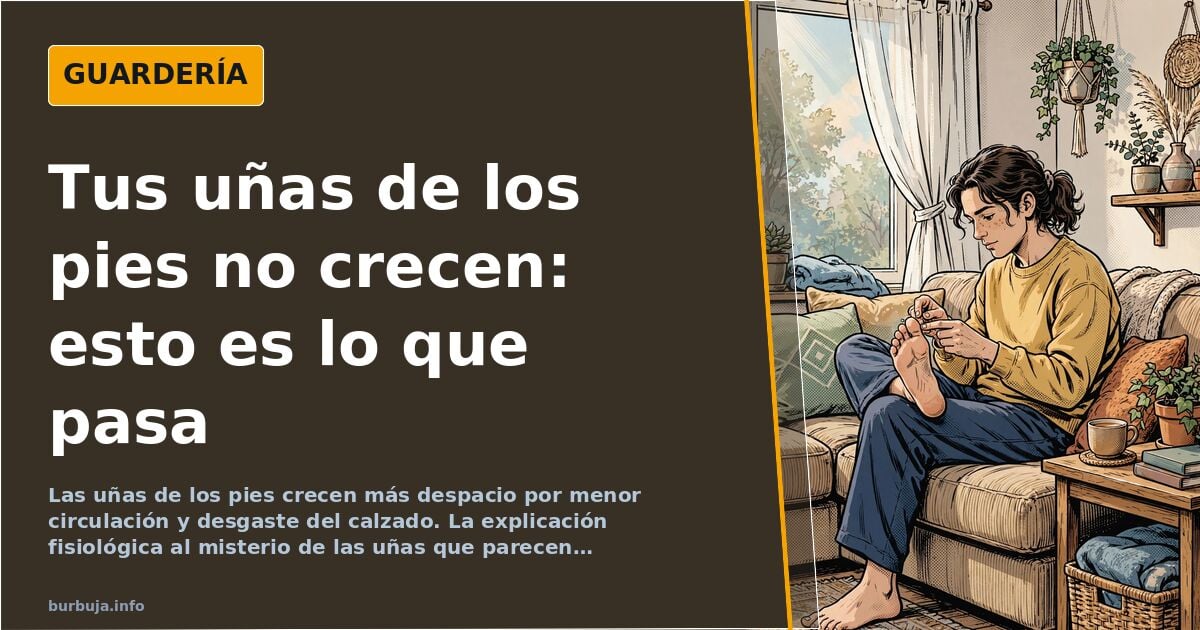 No me crecen las uñas de los pies: el misterio que la podología sí explica