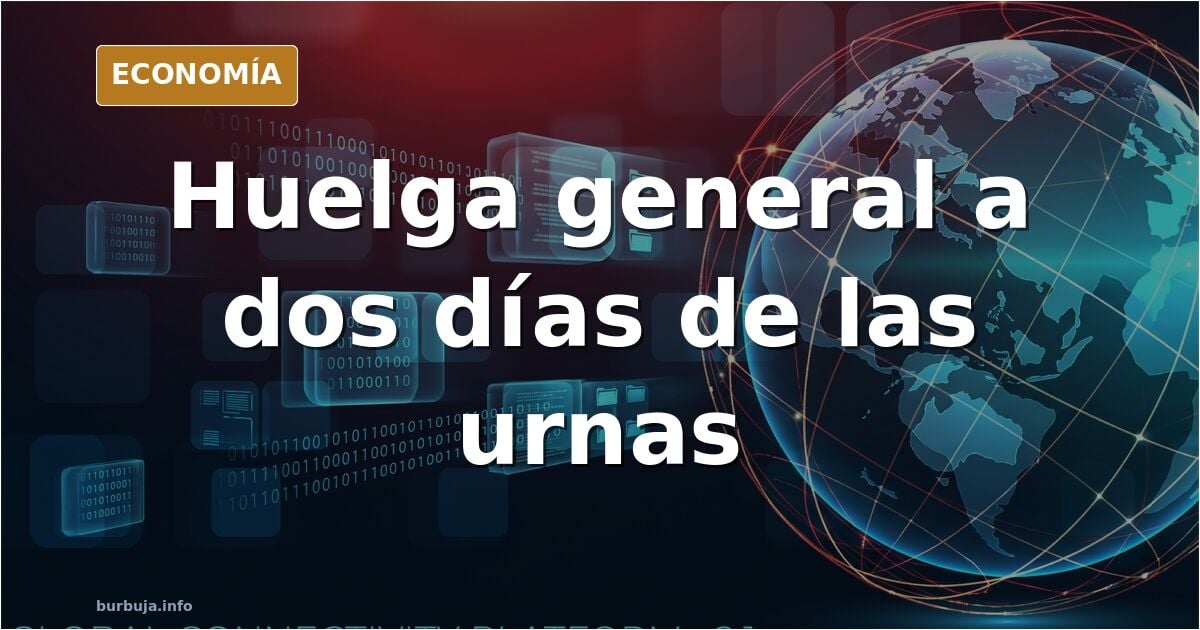 UGT y CCOO convocan huelga general y barajan el 27-N